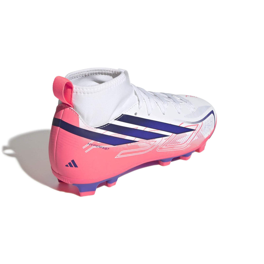 New Arrival adidas Junior F50 Hyperfast Club Mid Firm/Multi Ground Soccer Cleats - Chaos Vs Control Pack (FA26)