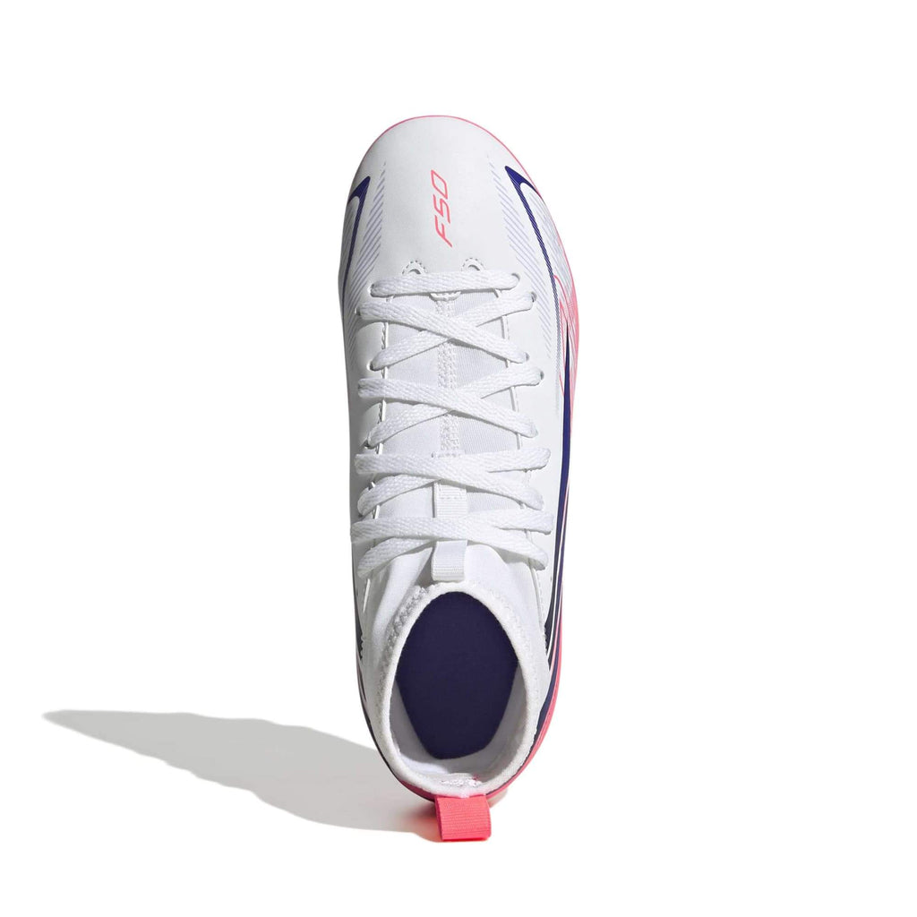New Arrival adidas Junior F50 Hyperfast Club Mid Firm/Multi Ground Soccer Cleats - Chaos Vs Control Pack (FA26)