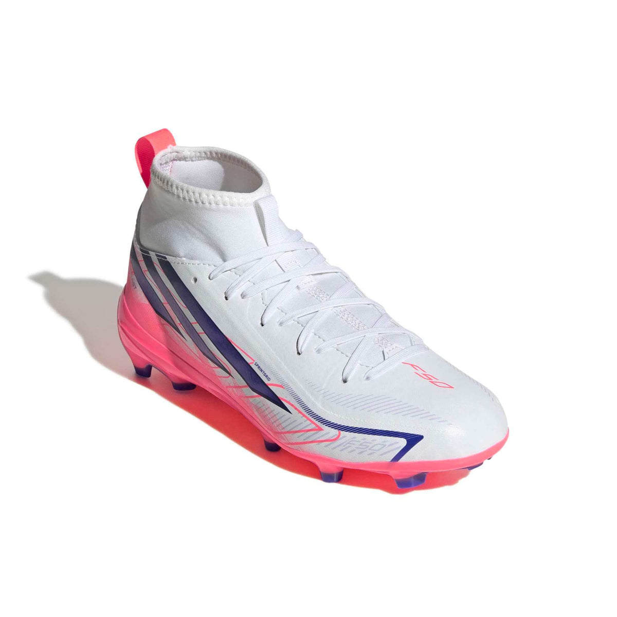 New Arrival adidas Junior F50 Hyperfast League Mid Firm Ground Soccer Cleats - Chaos Vs Control Pack (FA26)