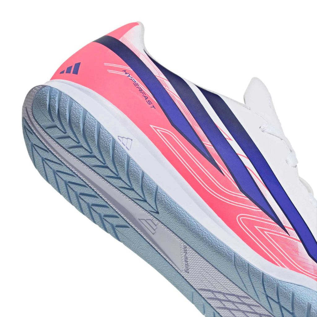 New Arrival adidas Kids F50 Hyperfast Club Indoor Soccer Shoes - Chaos Vs Control Pack (FA26)