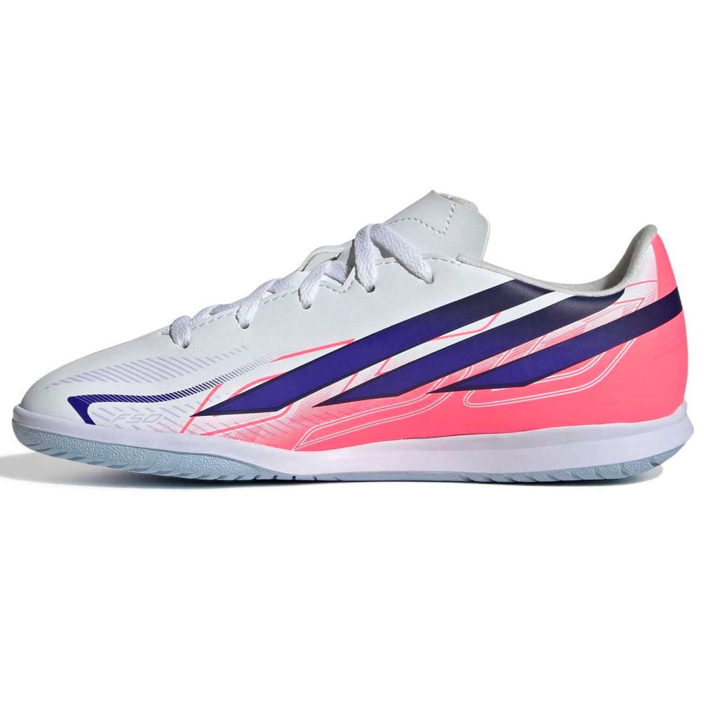 New Arrival adidas Kids F50 Hyperfast Club Indoor Soccer Shoes - Chaos Vs Control Pack (FA26)