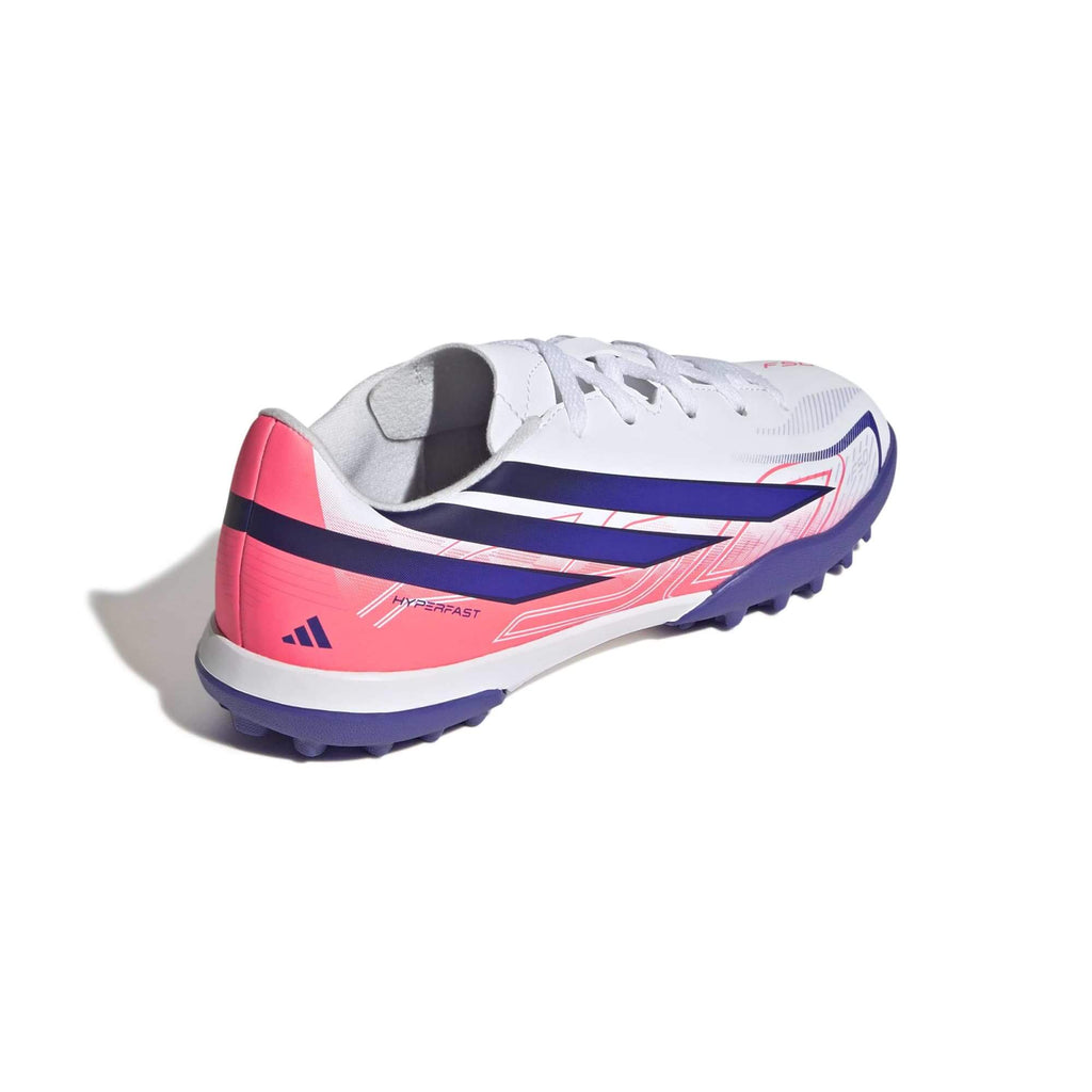 New Arrival adidas Kids F50 Hyperfast Club Turf Soccer Shoes - Chaos Vs Control Pack (FA26)