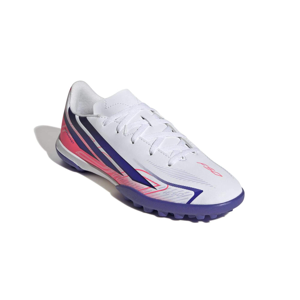 New Arrival adidas Kids F50 Hyperfast Club Turf Soccer Shoes - Chaos Vs Control Pack (FA26)
