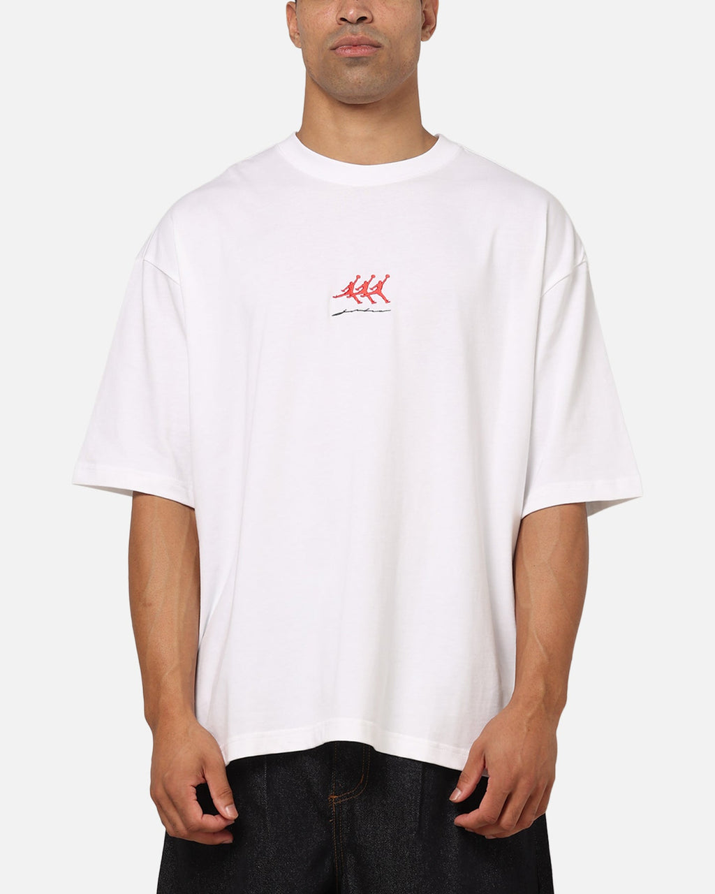 HOT Products Jordan Flight Graphic Oversized T-Shirt White