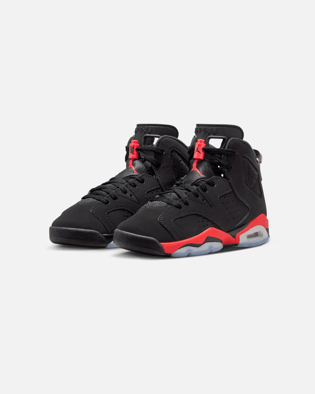 HOT Products Jordan Kids' Air Jordan 6 Retro "Infrared Salesman" (GS) Black/Lt Crimson