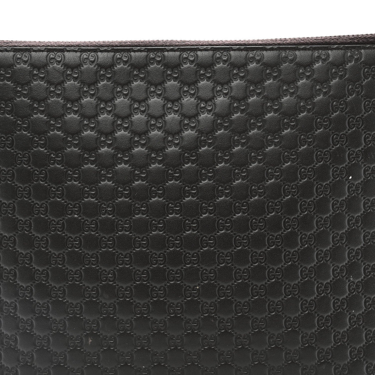 Microguccissima Clutch Black