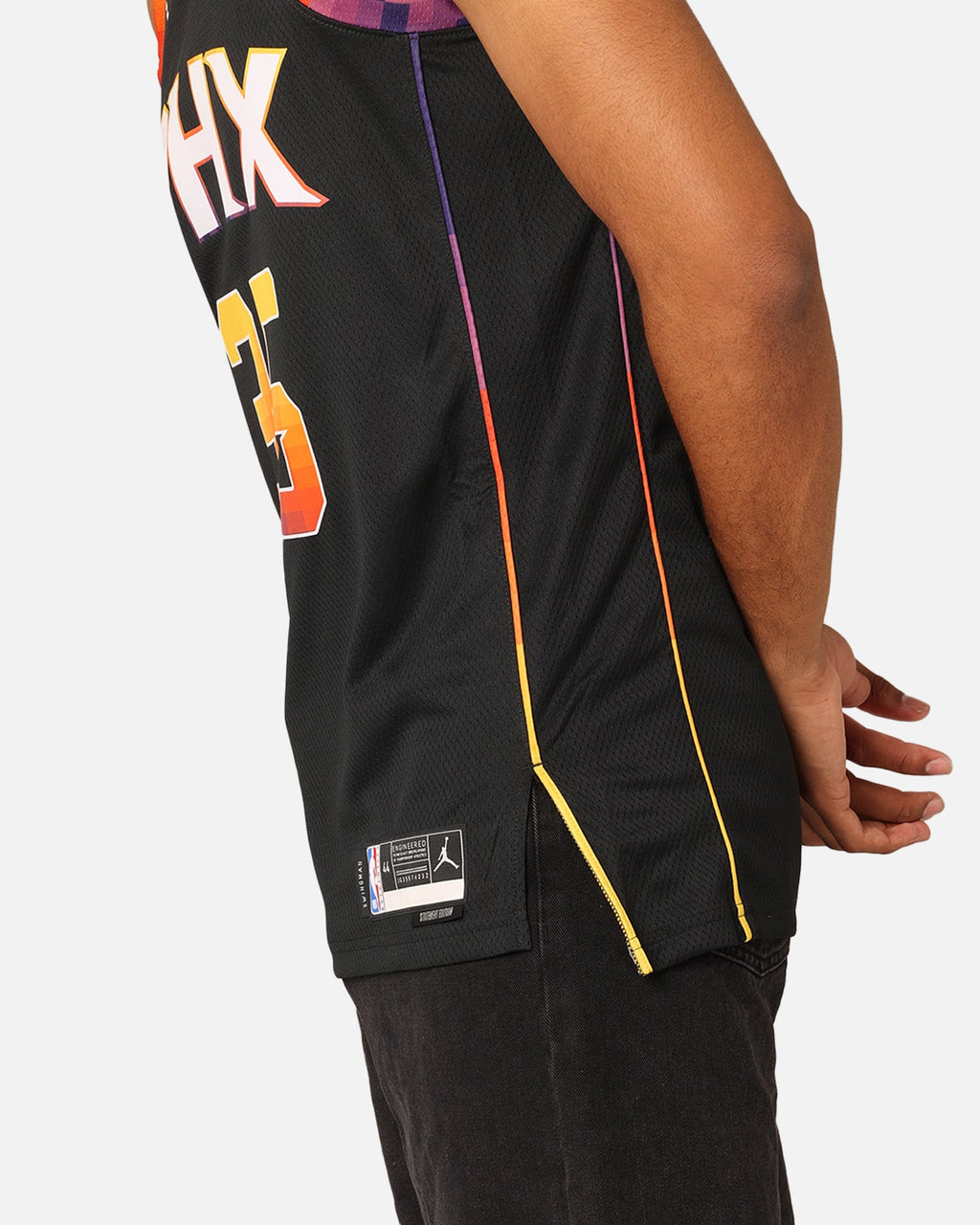 HOT Products Jordan Phoenix Suns Kevin Durant Statement Edition 2022/23 Dri-FIT Swingman Jersey Black
