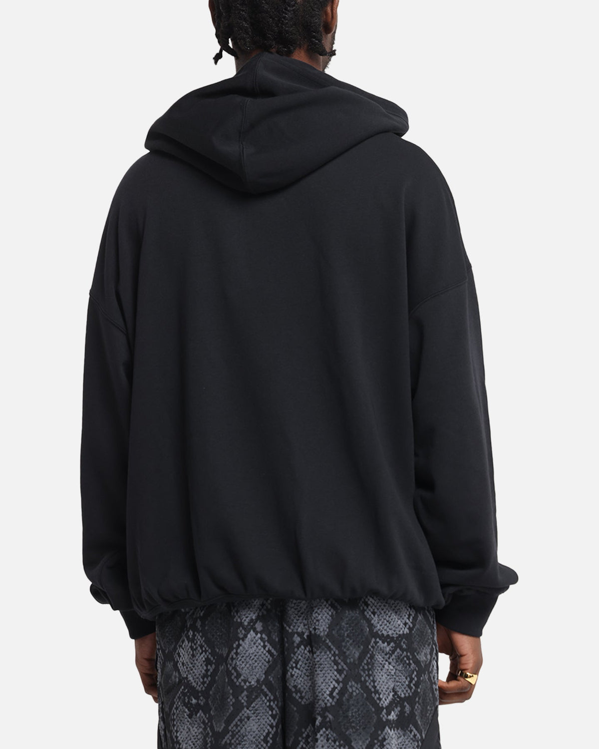 HOT Products Jordan Jumpman MVP Oversized French Terry Pullover Hoodie Black/Grey