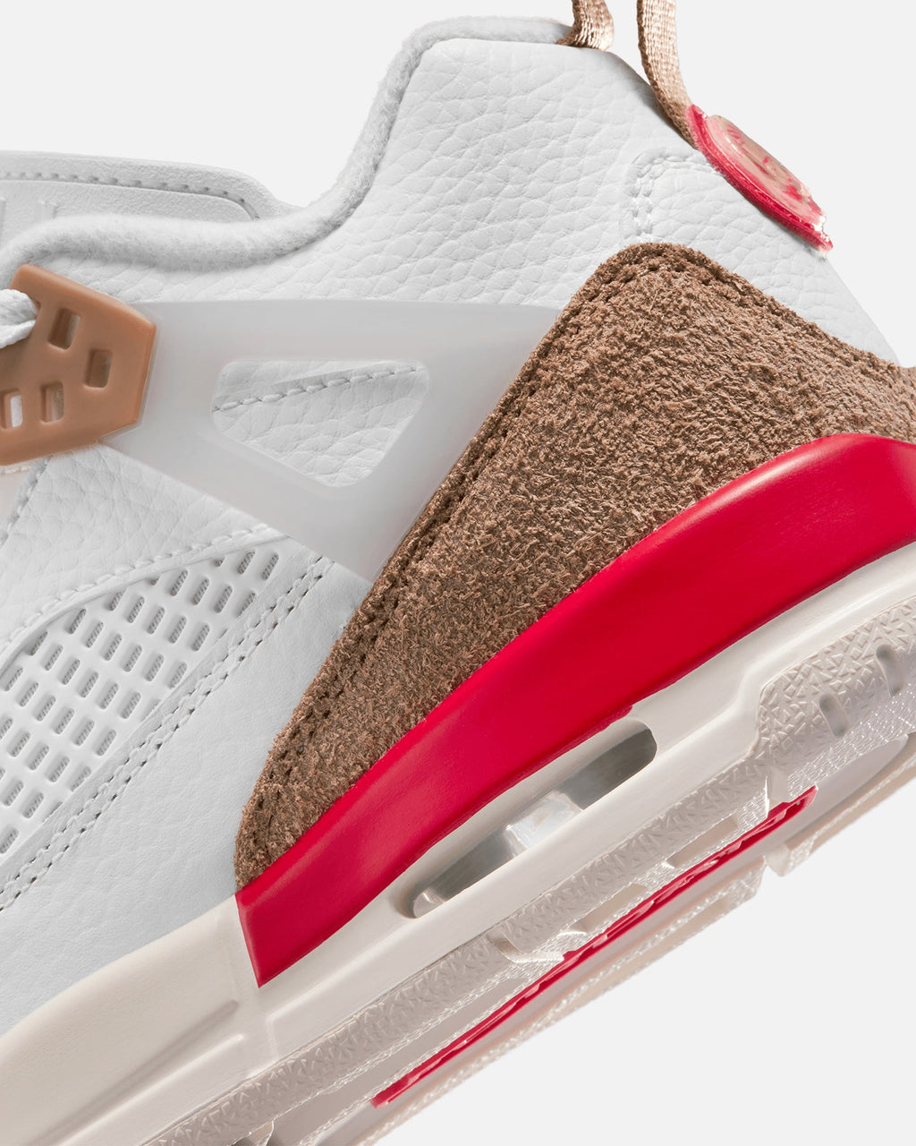 HOT Products Jordan Kids' Spizike Low (GS) White/Fire-Red