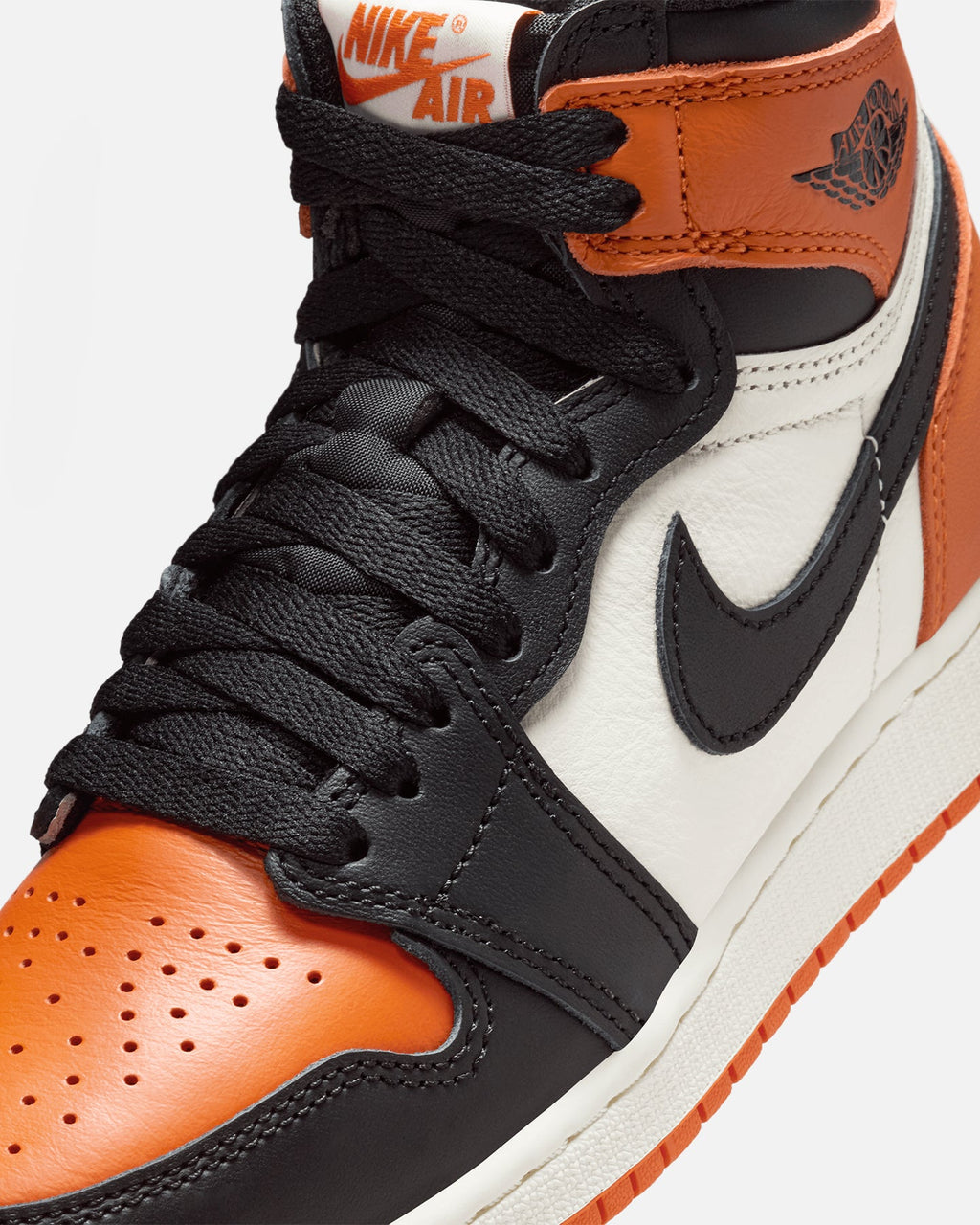 HOT Products Jordan Kids' Air Jordan 1 High OG "Shattered Backboard" (GS) Black/Black-Sail-Stafish