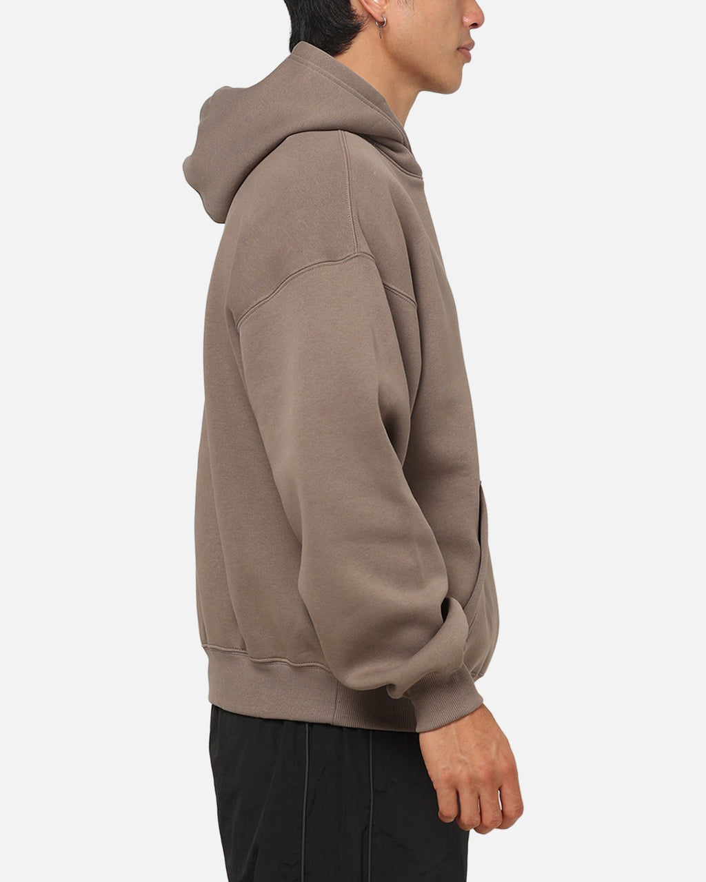 HOT Products Jordan Brooklyn Fleece Oversized Hoodie Olive Grey