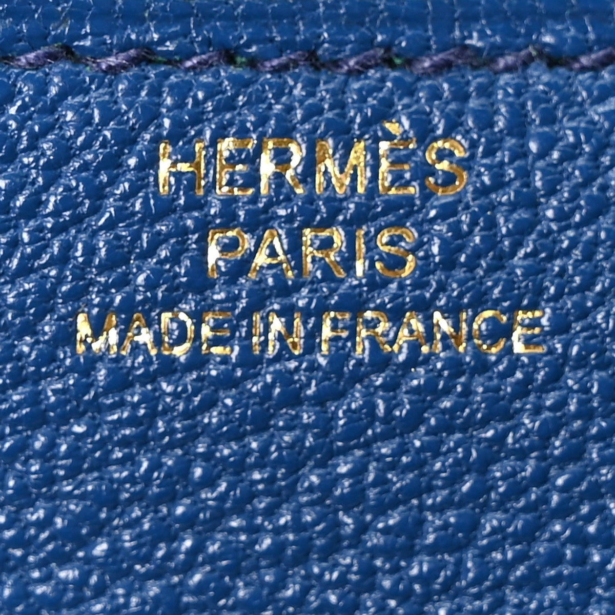 Chevre Mysore Verso Constance 18 Blue Saphir Menthe