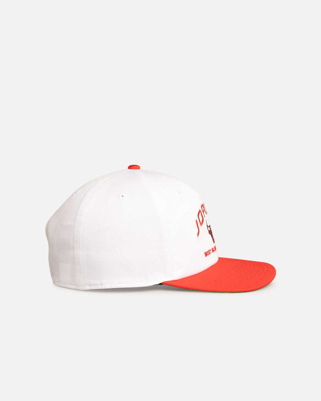 HOT Products Jordan Chicago Bulls Jordan Pro Unstructured Flat Bill Snapback White/Red