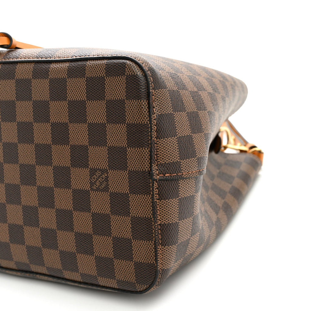 Damier Ebene Neonoe MM Safran