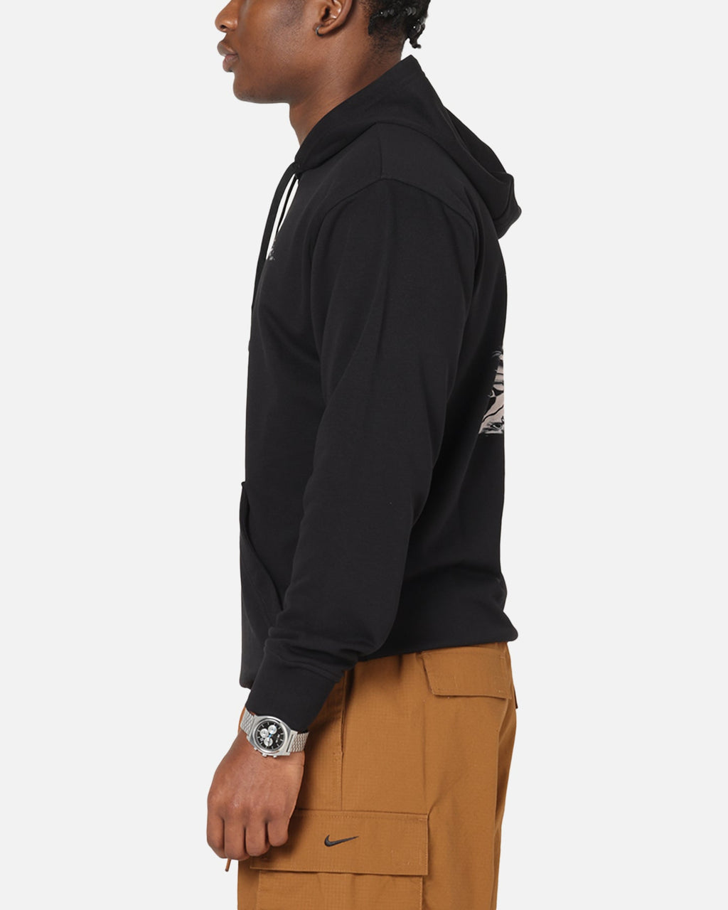 HOT Products Jordan Dri-FIT Graphic Pullover Hoodie Black/White