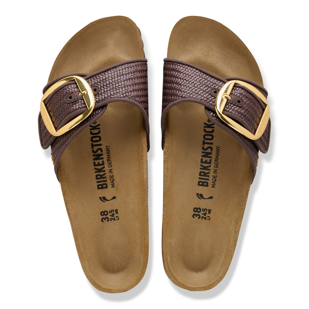 Madrid Big Buckle Raffia