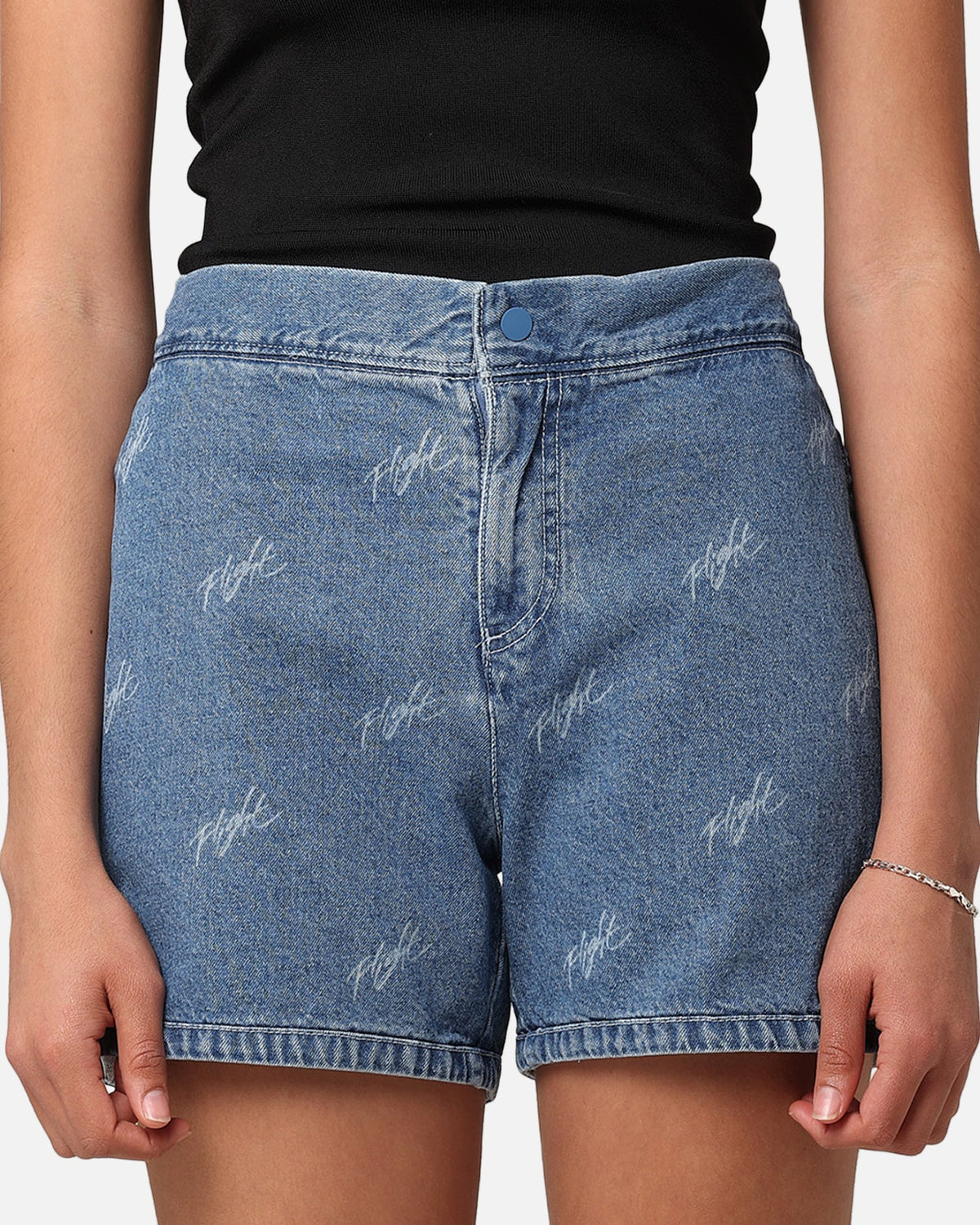 HOT Products Jordan Women's Woven Denim Shorts Stone Blue