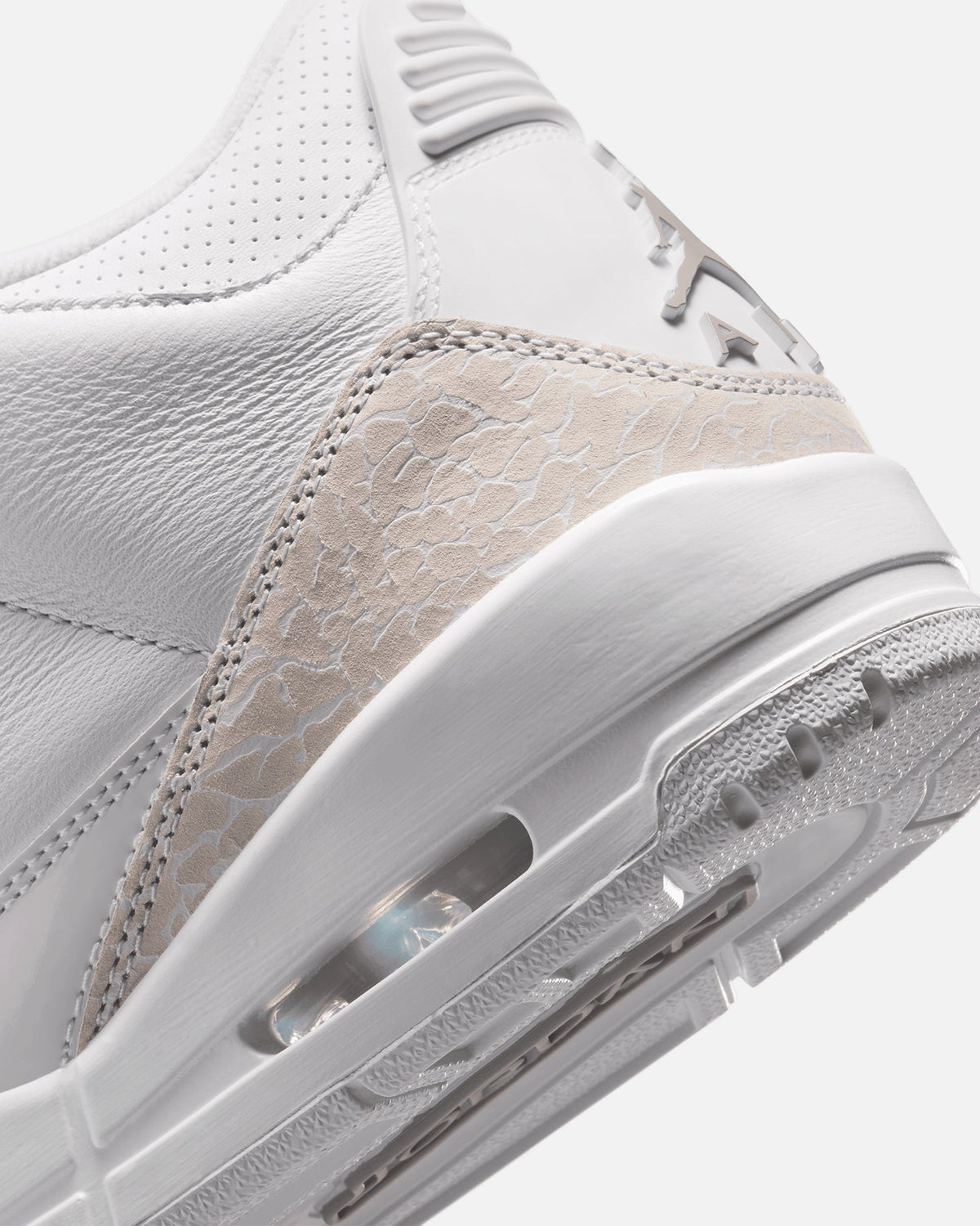 HOT Products Jordan Air Jordan 3 Retro "Pure Money" White/Silver