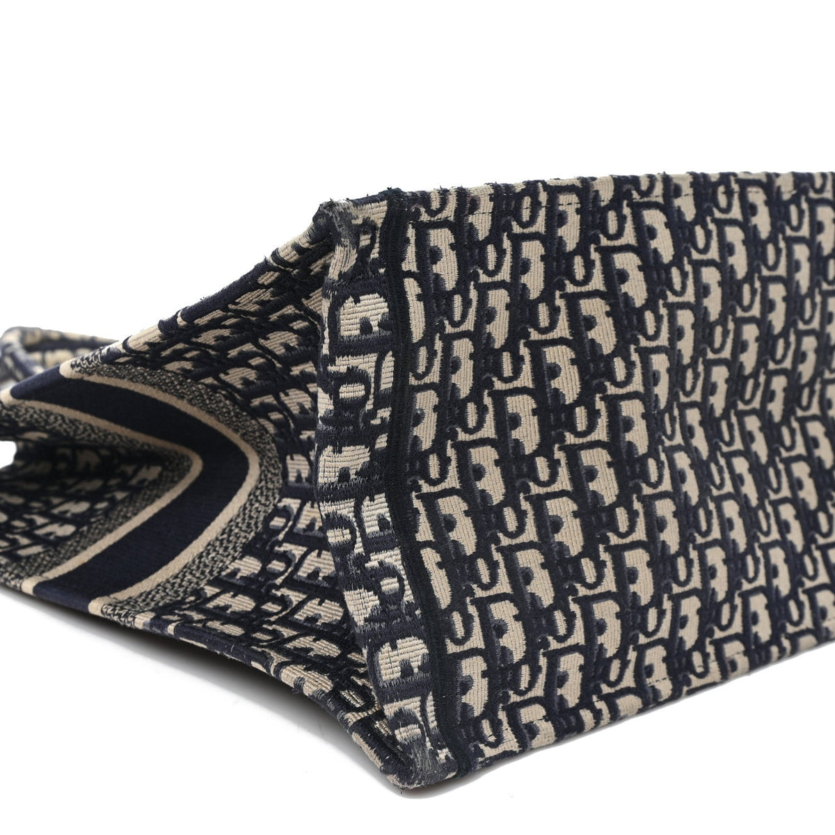 Oblique Large Book Tote Blue Multicolor
