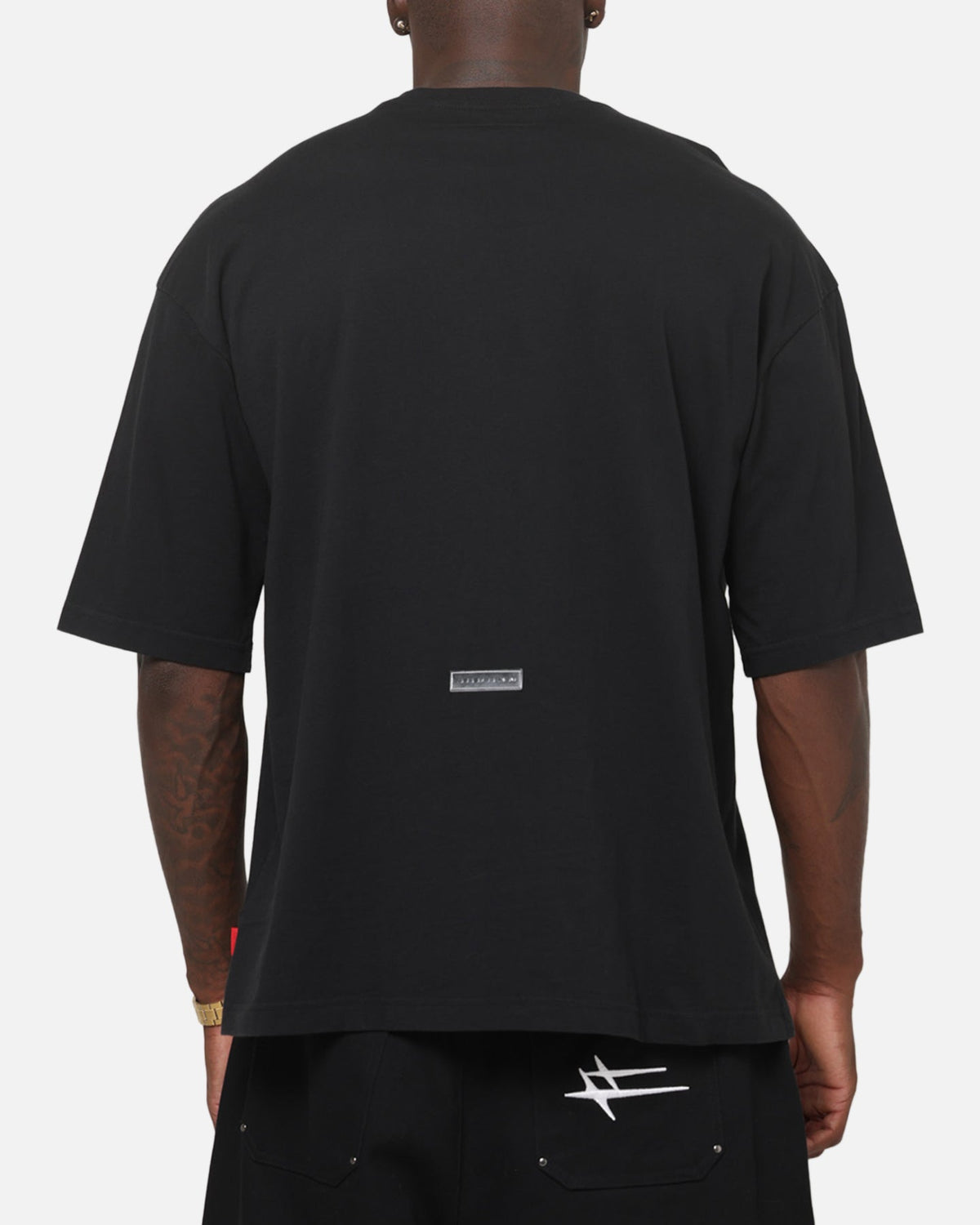 HOT Products Jordan Flight Essentials Oversized Patch T-Shirt Black