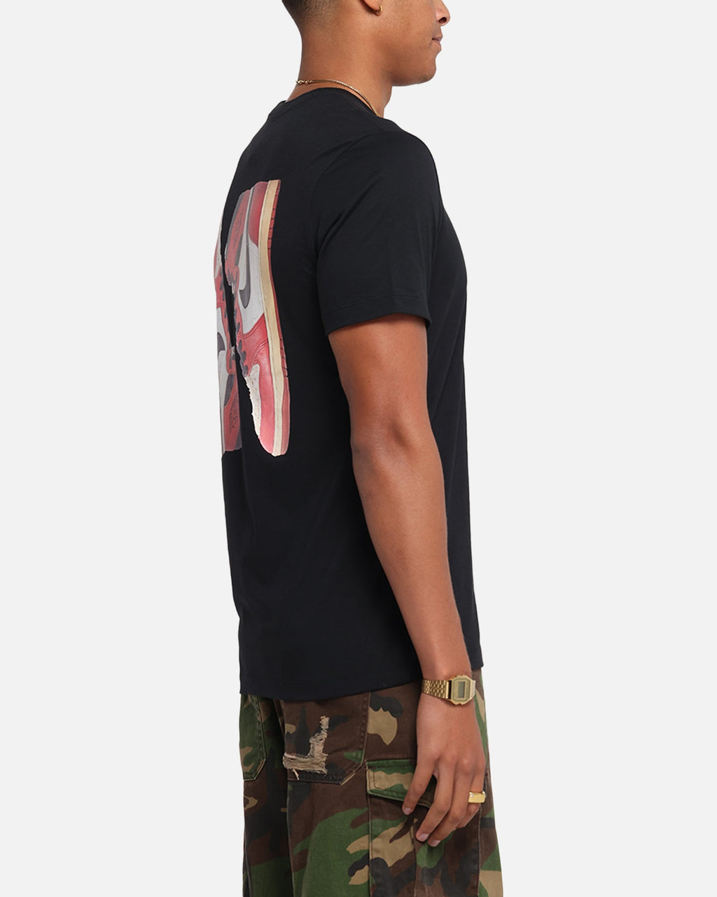 HOT Products Jordan Flight Essentials AJ1 T-Shirt Black/Sail