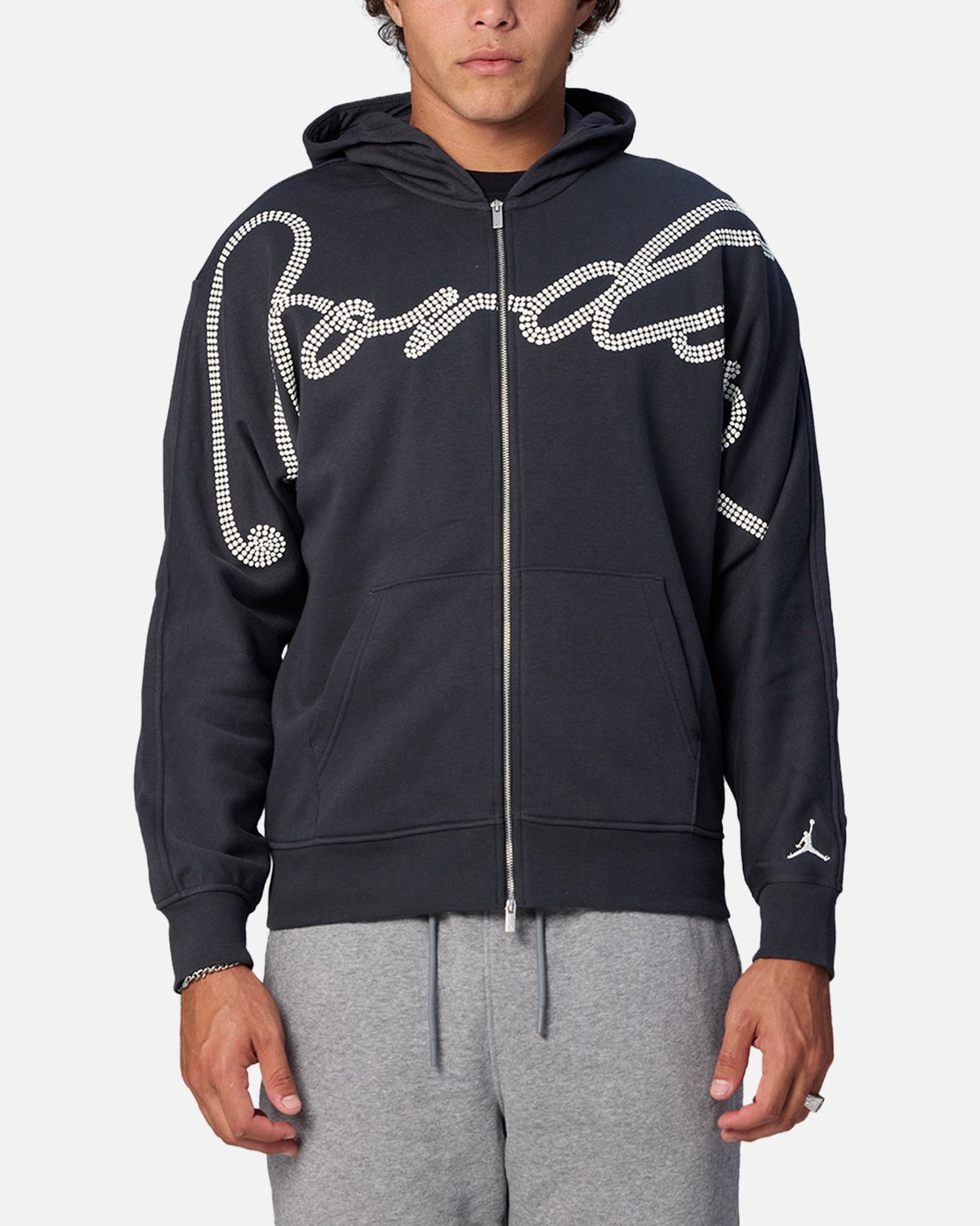 HOT Products Jordan Jumpman MVP Statement Fleece Hoodie Off Noir/Sail