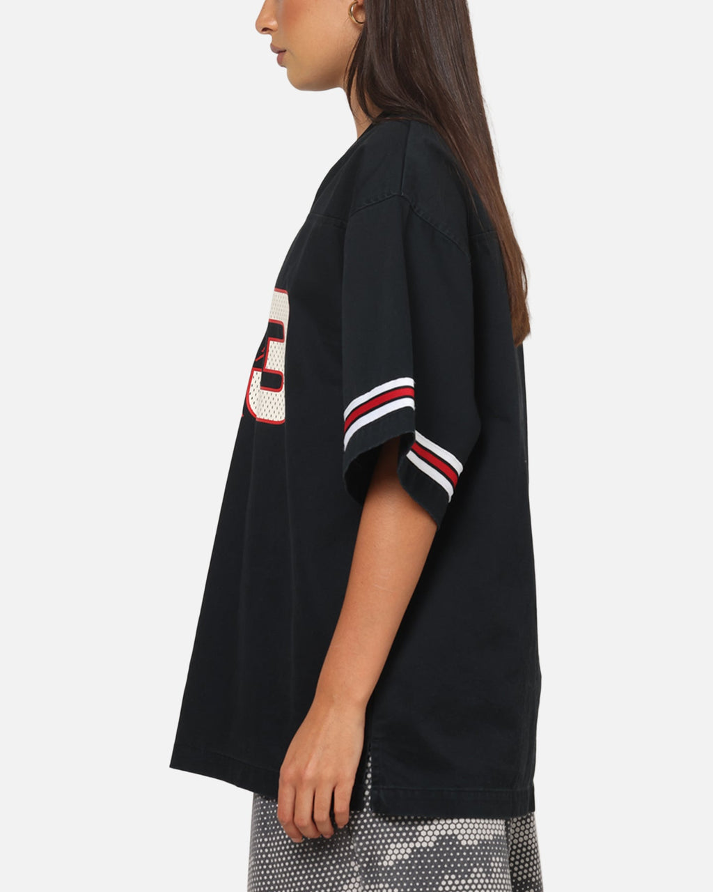 HOT Products Jordan Women's Flight Woven Jersey Top Black