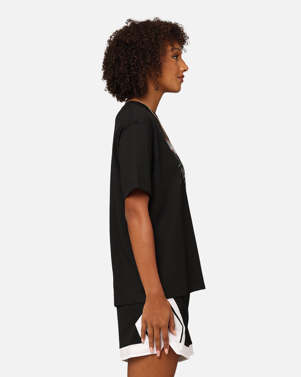 HOT Products Jordan Women's Flight Heritage Graphic T-Shirt Black/Gym Red