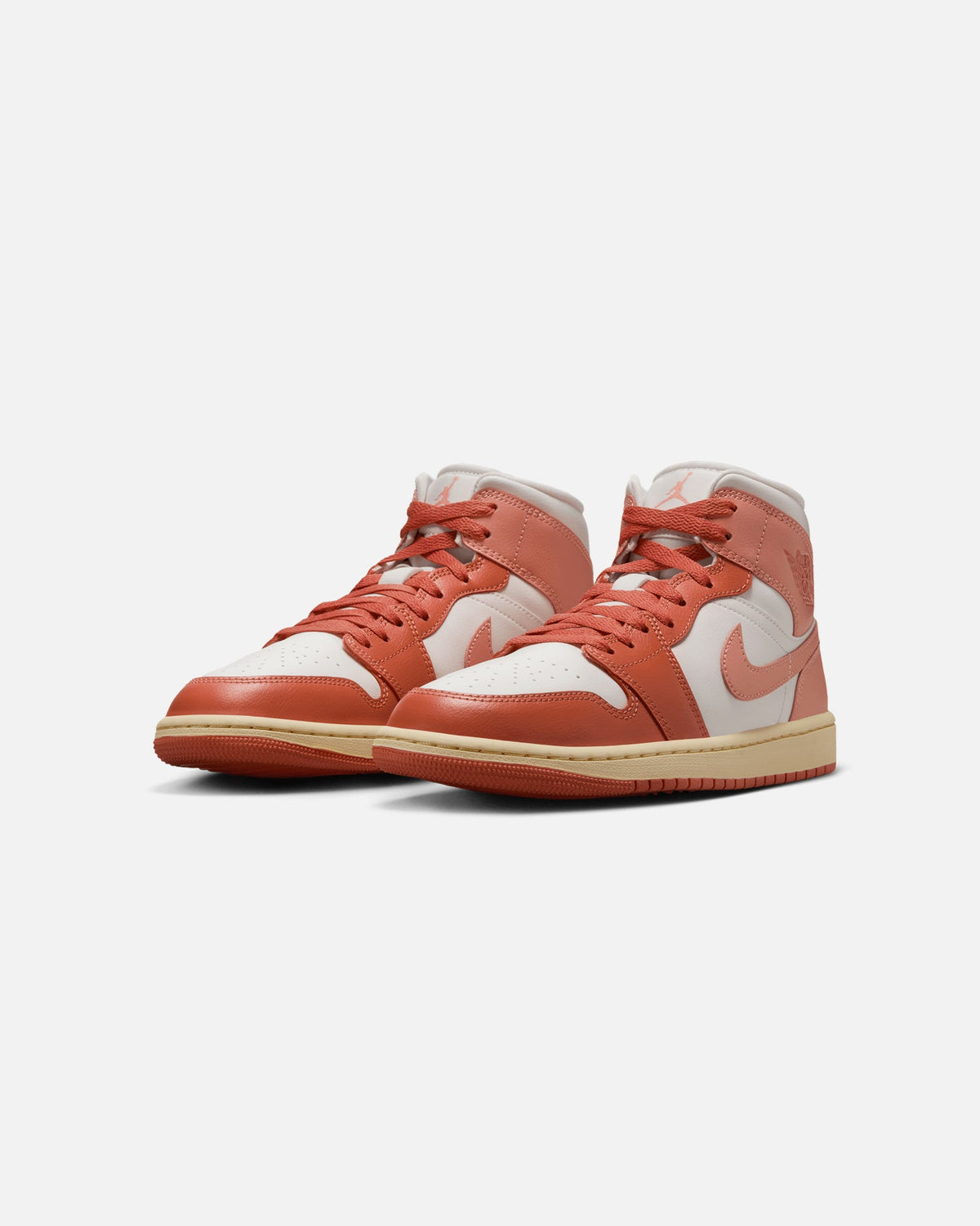 HOT Products Jordan Women's Air Jordan 1 Mid Sail/Lt Madder Root