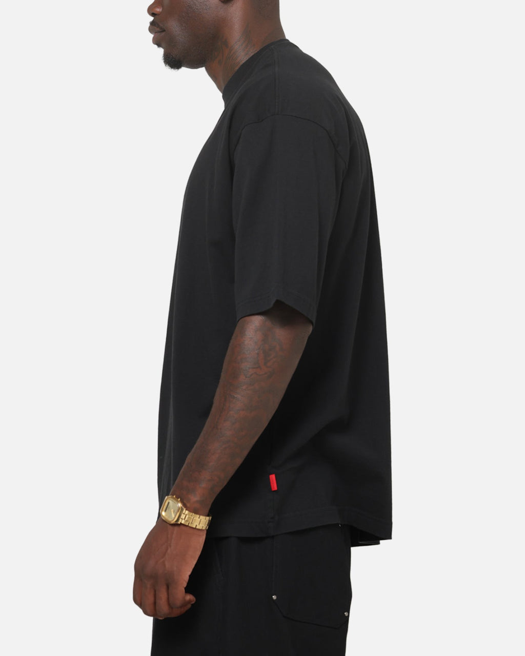 HOT Products Jordan Flight Essentials Oversized Patch T-Shirt Black