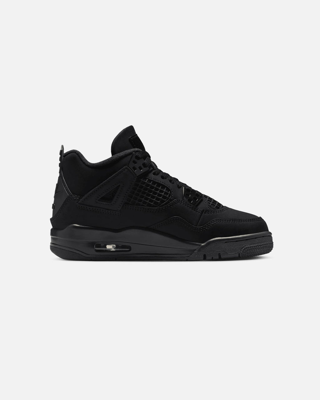 HOT Products Jordan Kids' Air Jordan 4 Retro "Black Cat" (GS) Black/Black
