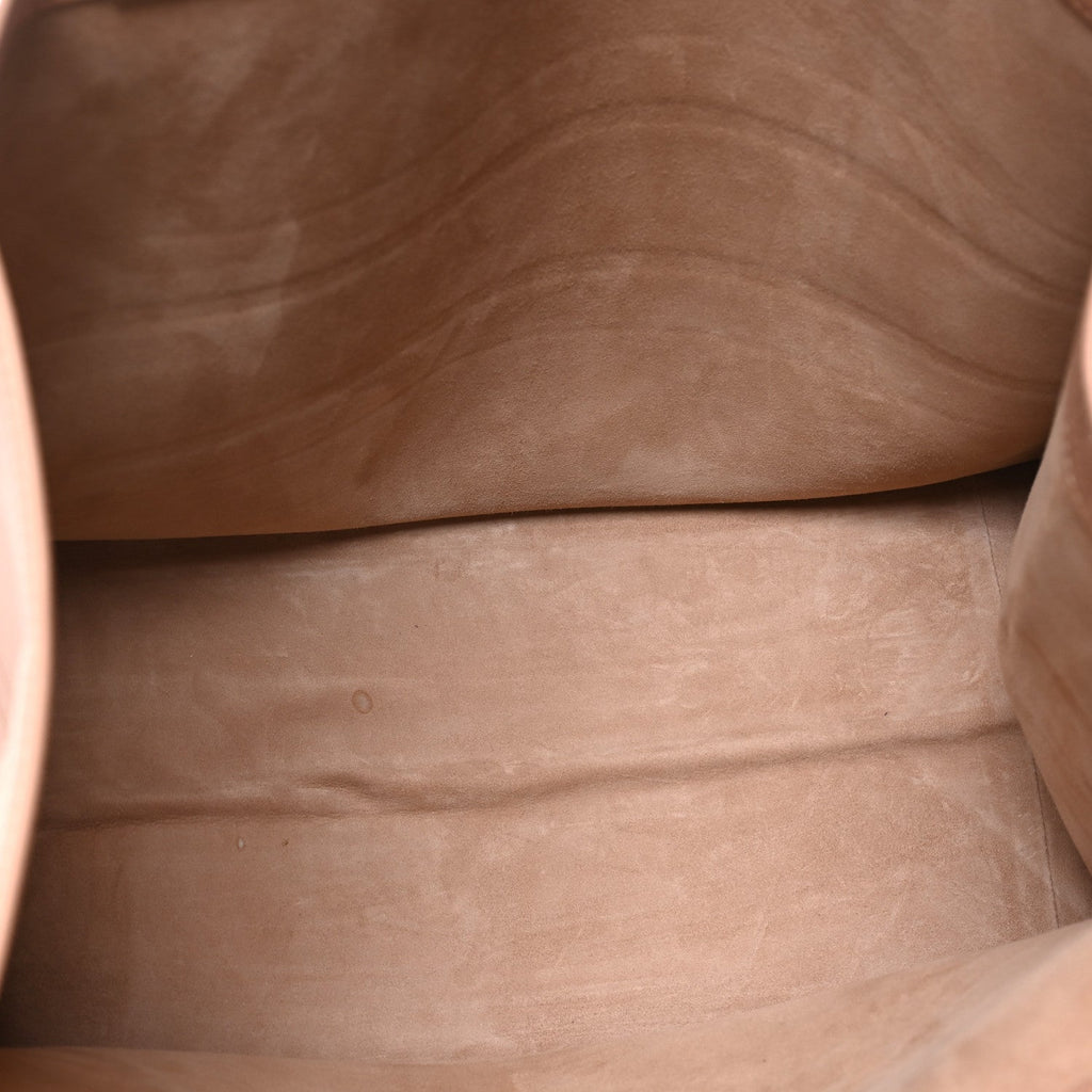 Calfskin Embossed Medium Book Tote Rose de Vents