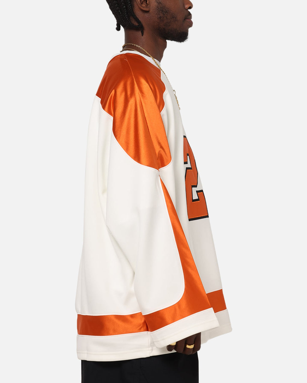 HOT Products Jordan Brooklyn Collegiate Hockey Jersey Sail/Starfish/Black