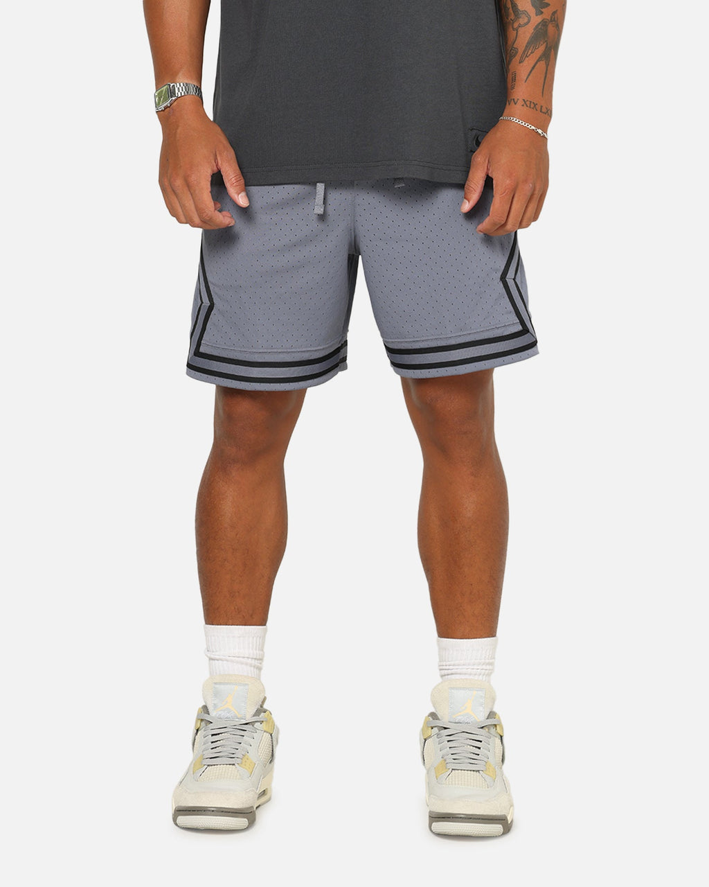 HOT Products Jordan Dri-FIT Sport Diamond Shorts Light Carbon/Black
