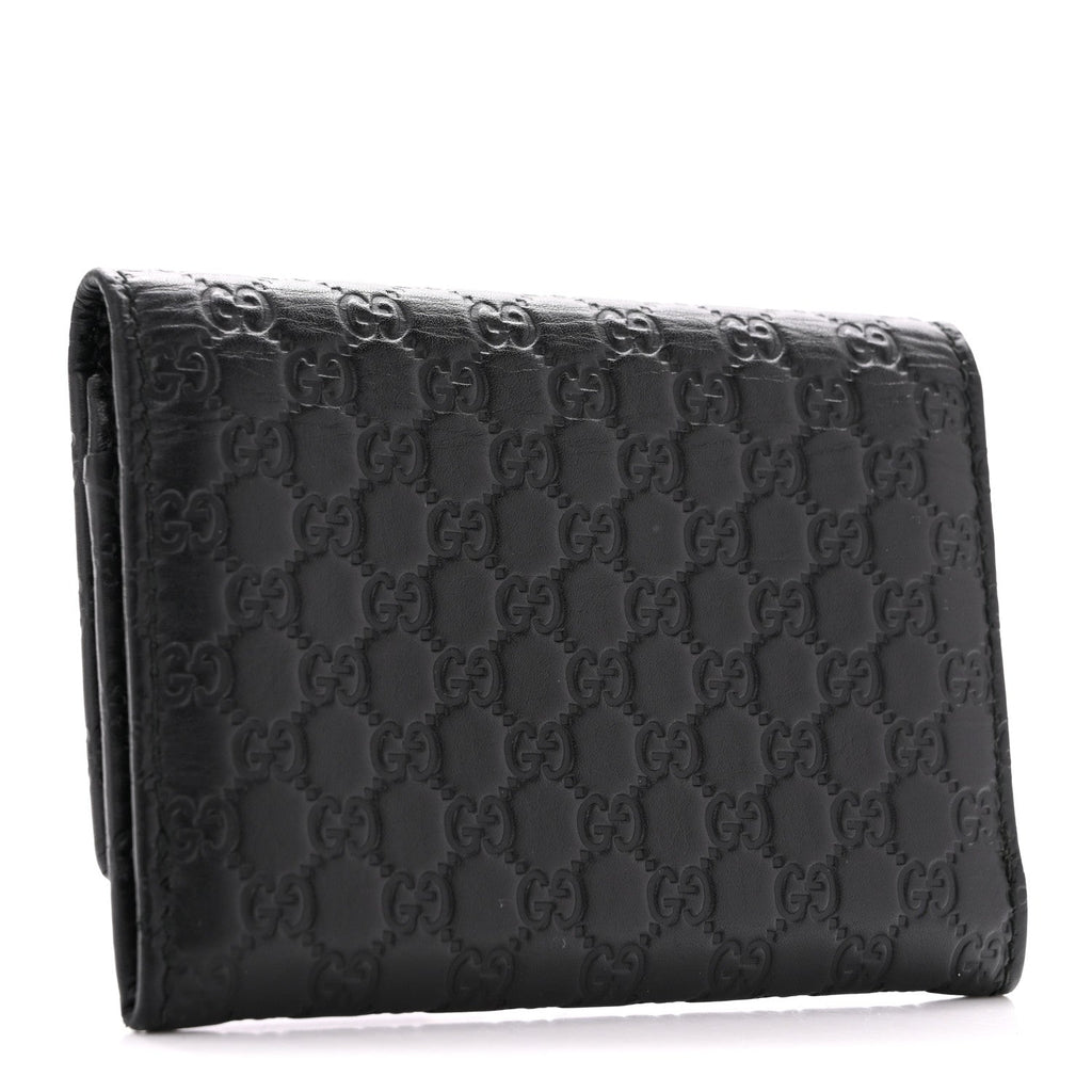 Microguccissima Card Case Black