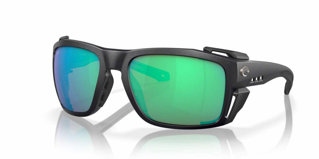 HOT Products Costa King Tide 8 Black Pearl Sunglasses | Green Mirror 580G Lenses for Optimal Clarity and UV Protection