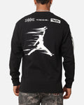 HOT Products Jordan Jumpman MVP 85 Long Sleeve Crewneck T-Shirt Black/Sail