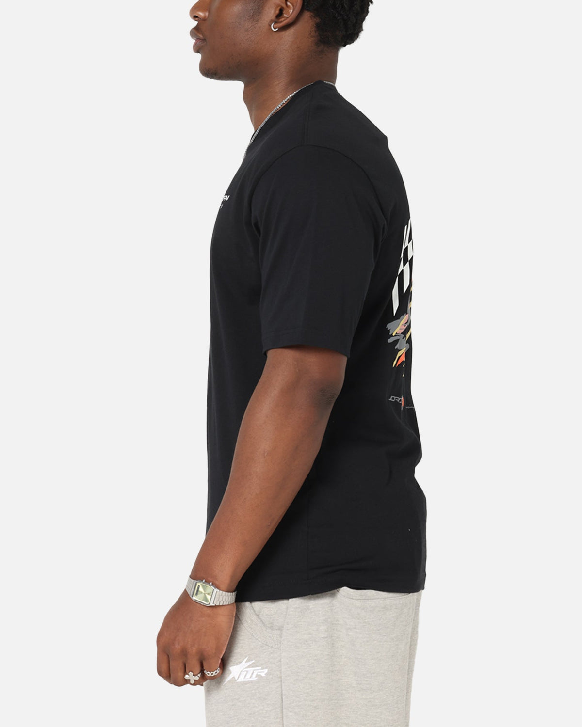 HOT Products Jordan Jumpman Graphic T-Shirt Black/White