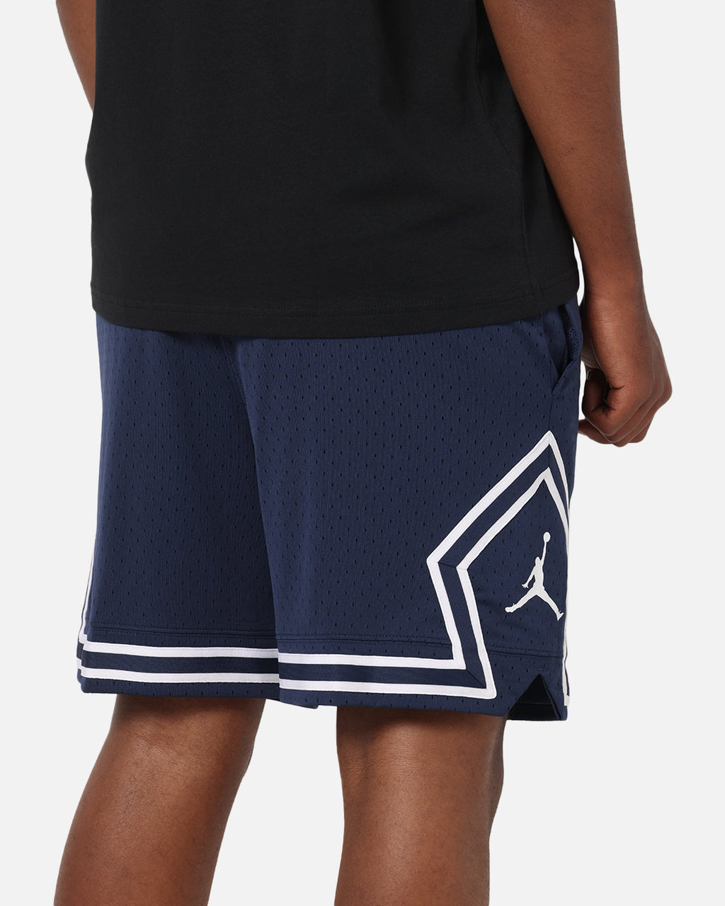 HOT Products Jordan Dri-FIT Sport Diamond Shorts Midnight Navy/White
