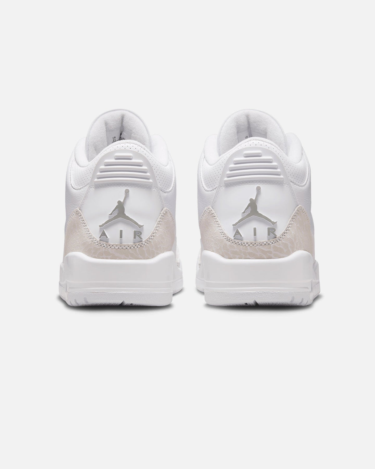 HOT Products Jordan Air Jordan 3 Retro "Pure Money" White/Silver