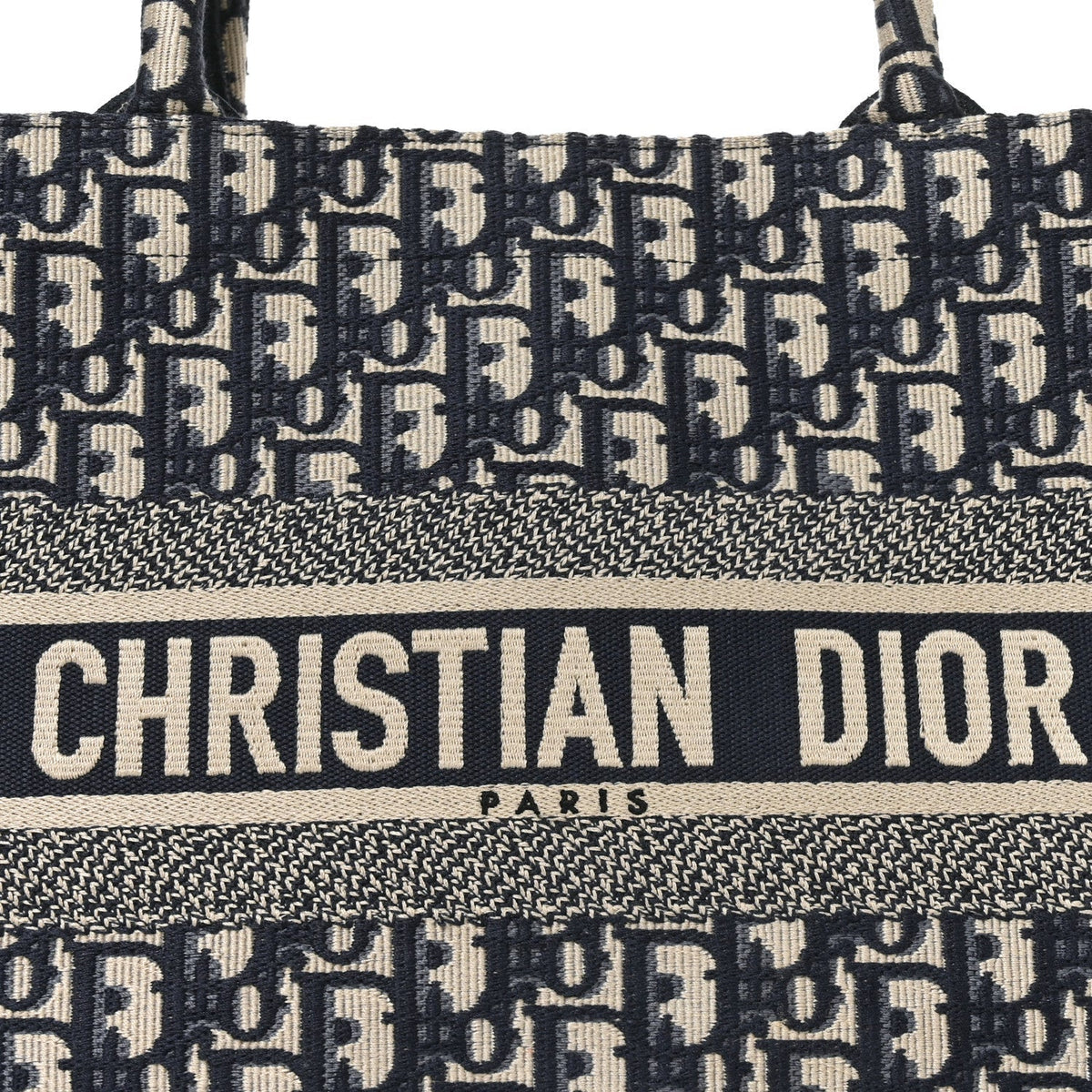 Oblique Medium Book Tote Blue Multicolor