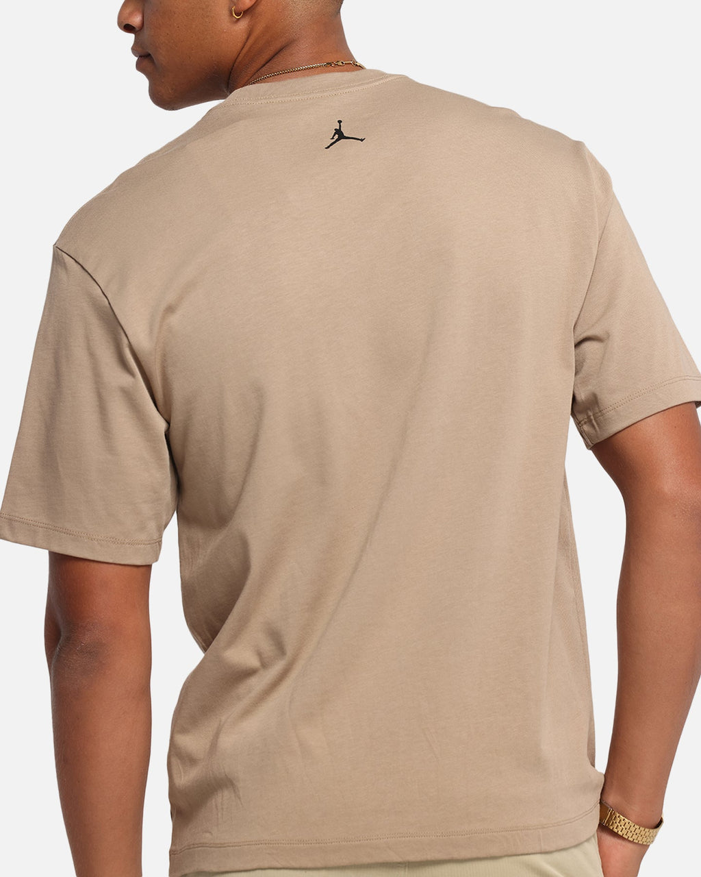 HOT Products Jordan Brand Sneaker Patch Crewneck T-Shirt Desert Camo/Black