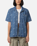 HOT Products Jordan Women's Woven Denim Top Stone Blue