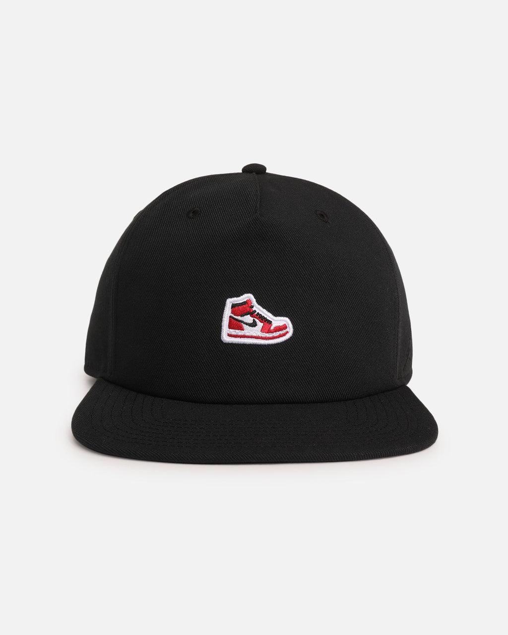 HOT Products Jordan Jumpman Pro Sneaker Patch Structured Snapback Black