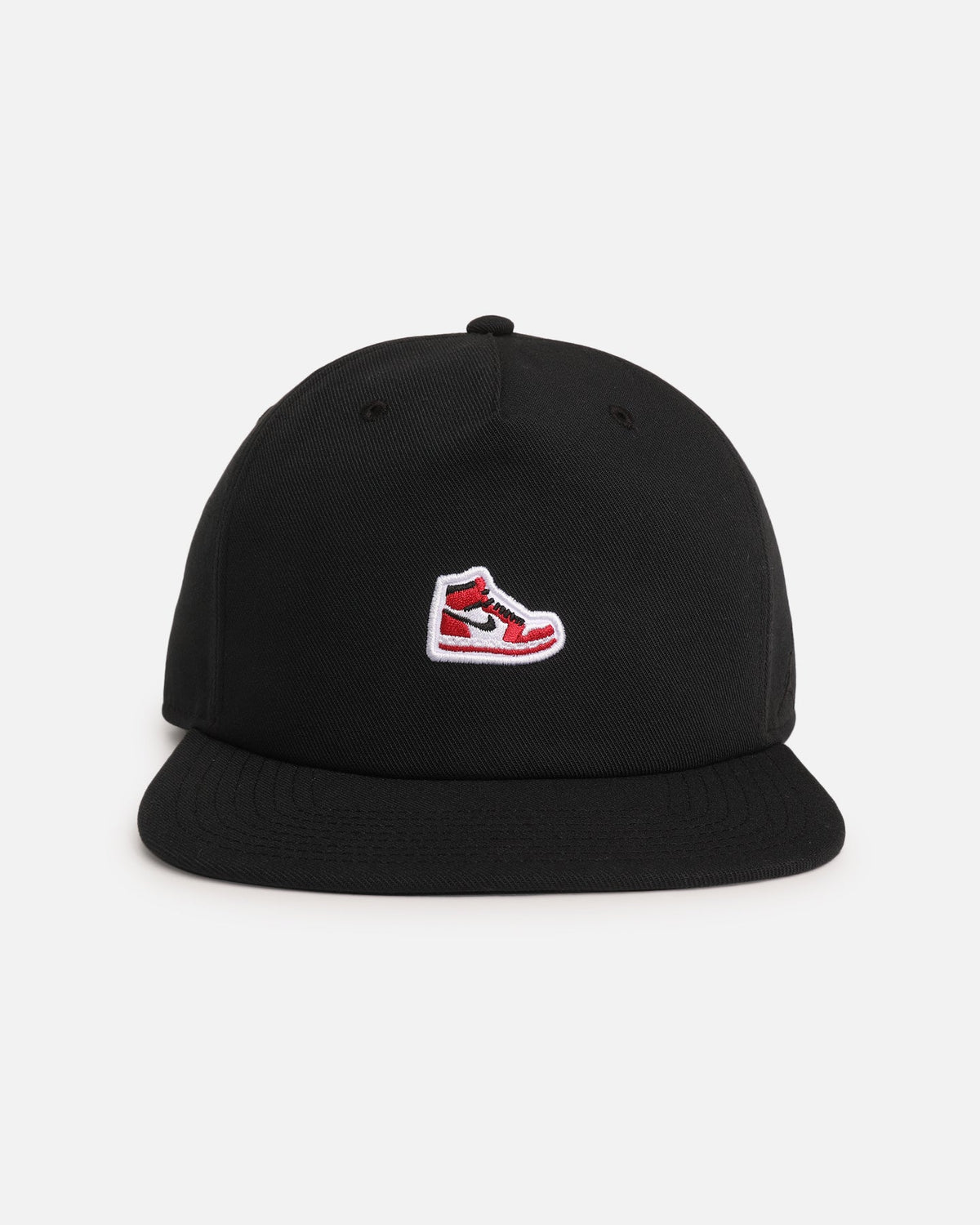 HOT Products Jordan Jumpman Pro Sneaker Patch Structured Snapback Black