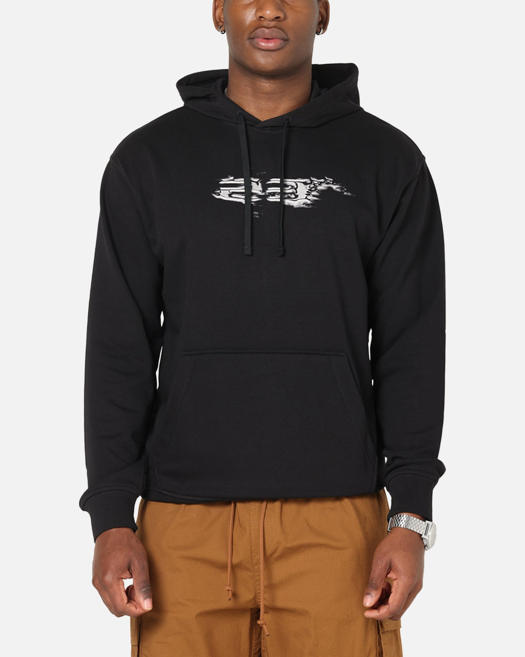 HOT Products Jordan Dri-FIT Graphic Pullover Hoodie Black/White