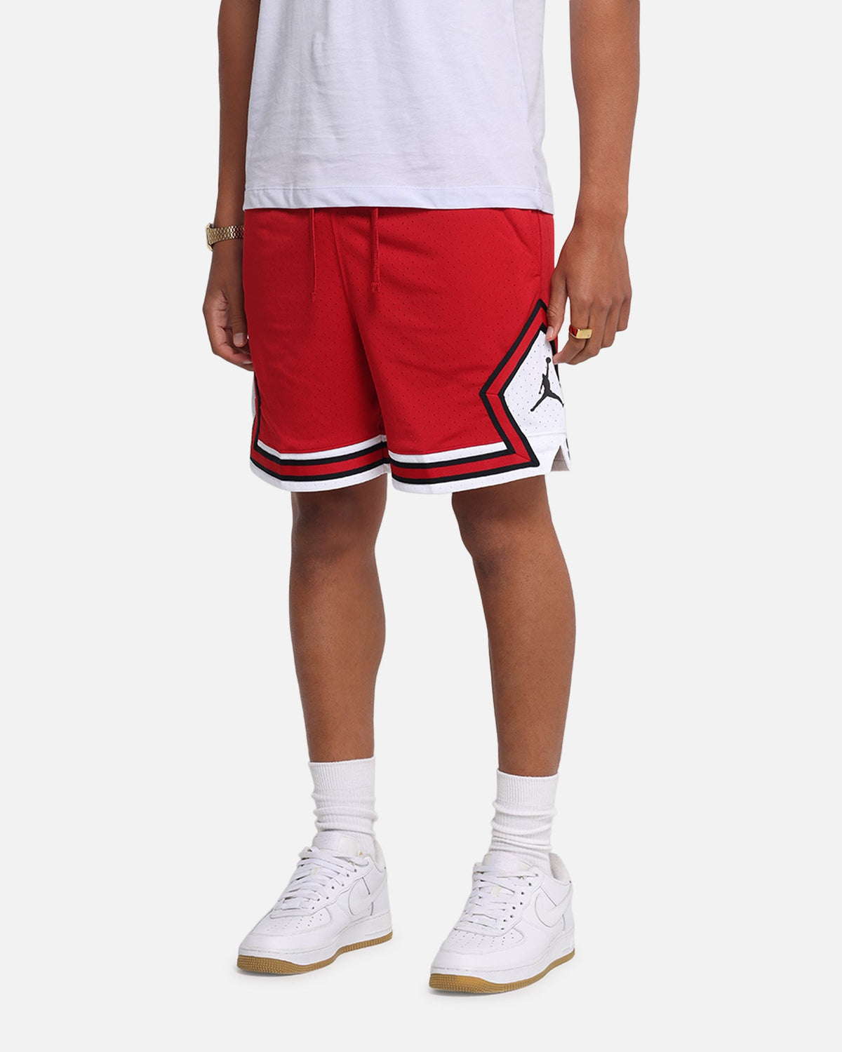 HOT Products Jordan Dri-FIT Sport Diamond Shorts Gym Red/White