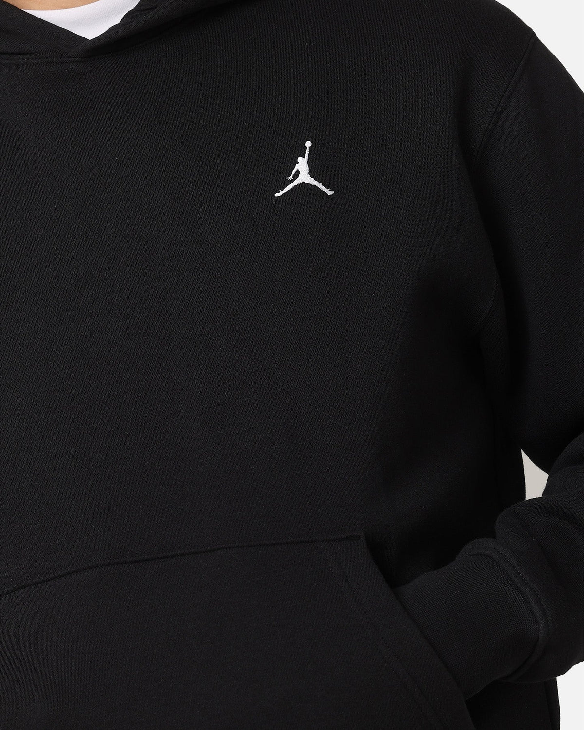 HOT Products Jordan Brooklyn Fleece Pullover Hoodie Black/White