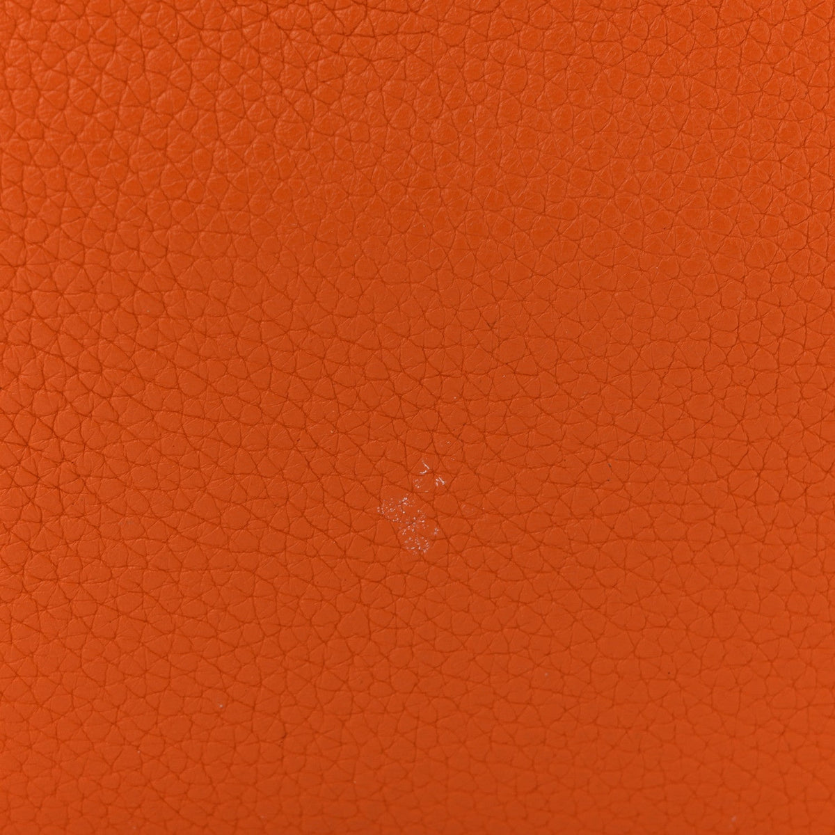 Taurillon Clemence Double Sens 45 Reversible Tote Orange Gold