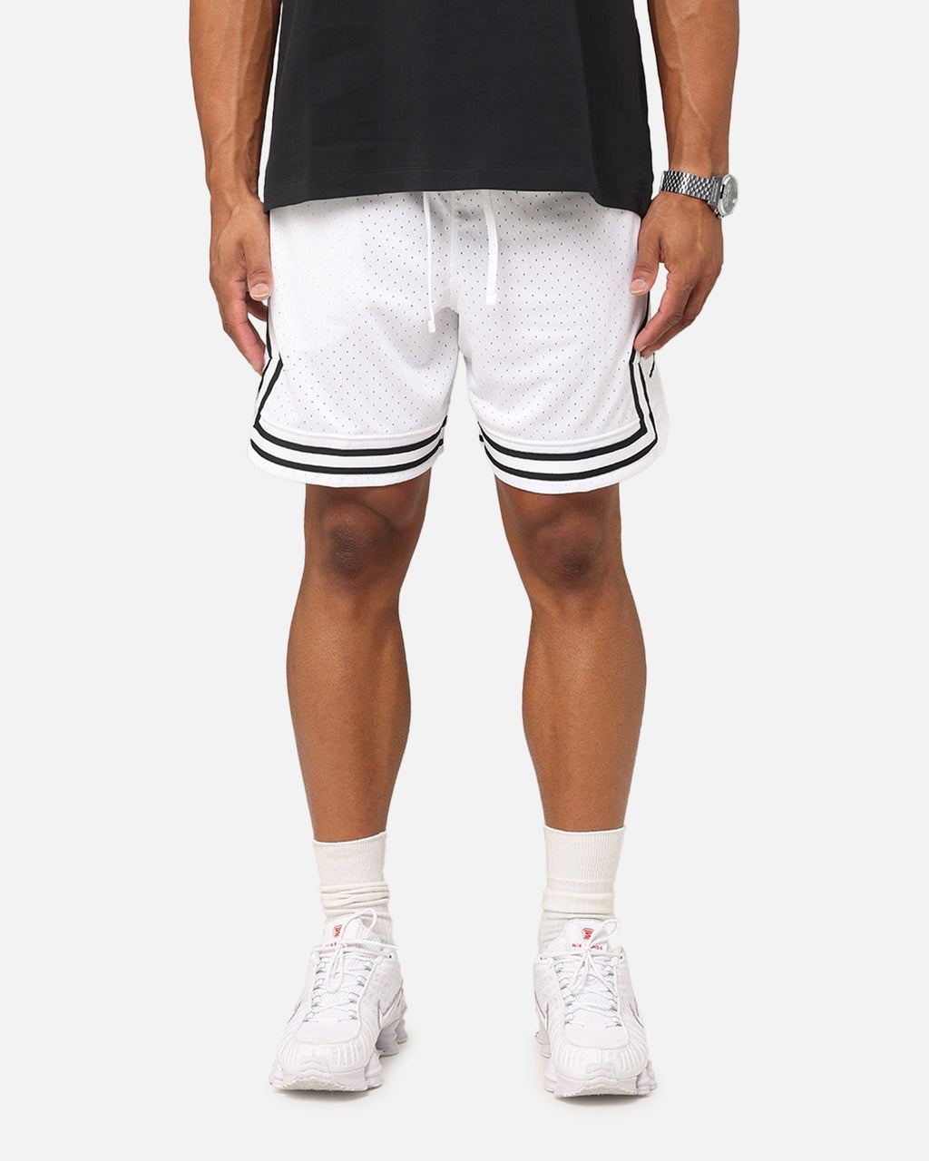 HOT Products Jordan Dri-FIT Sport Diamond Shorts White/Black/Black